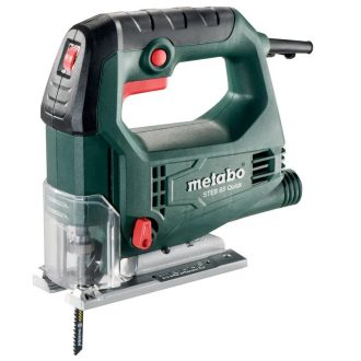   Metabo 450W szúrófűrész 65mm 6003000/min 1,9kg STEB 65 Quick +védőüveg, 601030000
