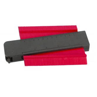 Lev kontúr másoló sablon 125x30mm, 14090