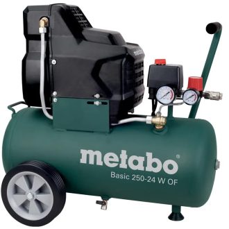   Metabo kompresszor, Basic 250-24W OF, 8bar olajmentes, 24 liter, 601532000