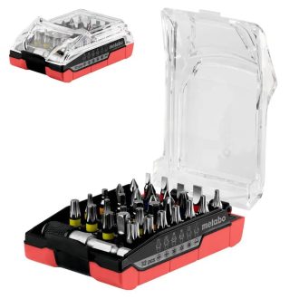   Metabo "akkus" bitkészlet 32 részes PZ/PH/SL/H/T, 626696000