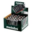 Metabo "akkus" bitkészlet 32 részes PZ/PH/SL/H/T, 626696000