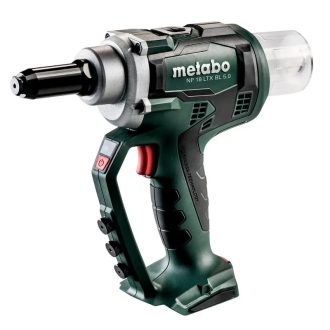   Metabo akkus 18V popszegecshúzó pisztoly 10.000N 2,4-6mm- NP 18 LTX BL 5.0+ metaBOX 145 L, akku és töltő nélkül, 619002840