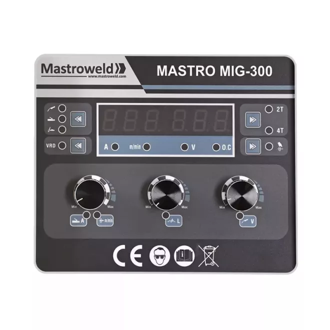 Mastroweld hegesztő inverter MIG-300 (Mastro Mig), 006300F