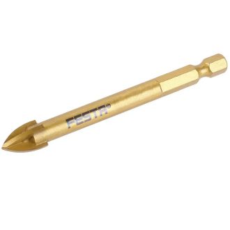   Lev Festa fúrószár hatlapú 1/4" TITAN 14mm kerámia, üveg, 24786