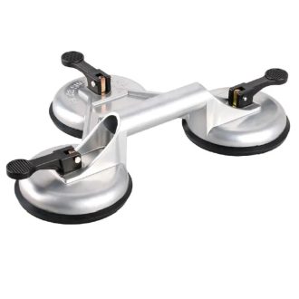   Lev Festa üvegtábla fogó 3 fejes, alumínium, max 150kg vízszintesen, 150kg függőlegesen, 36318