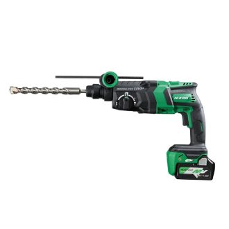   Hikoki akkus SDS-Plus MultiVolt 36V fúrókalapács + 2 db BSL36A18 akku (36V/2,5Ah) és 1 db UC18YSL3 töltő, Hitboxban, DH36DPEWRZ