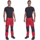 MV Cerva Max Neo munkavédelmi nadrág derekas 260g/m2 piros 68, 0352007320068