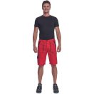 MV Cerva Max Neo munkavédelmi rövidnadrág piros 60, 0357002520060