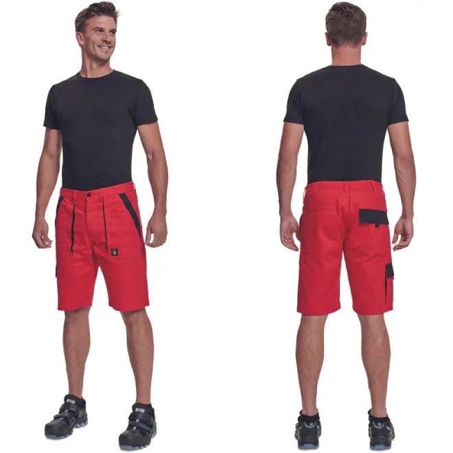 MV Cerva Max Neo munkavédelmi rövidnadrág piros 66, 0357002520066