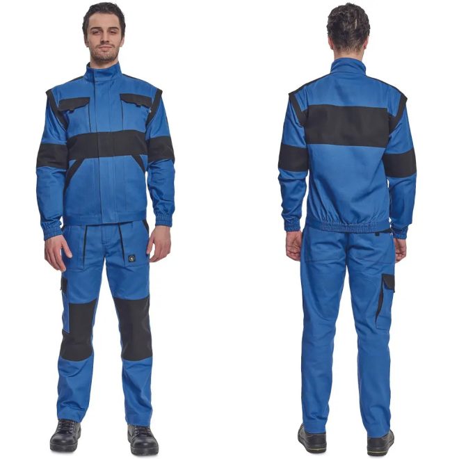 MV Cerva Max Neo munkavédelmi dzseki 2 az 1 ben 260g/m2 royal kék 66, 0351002540066