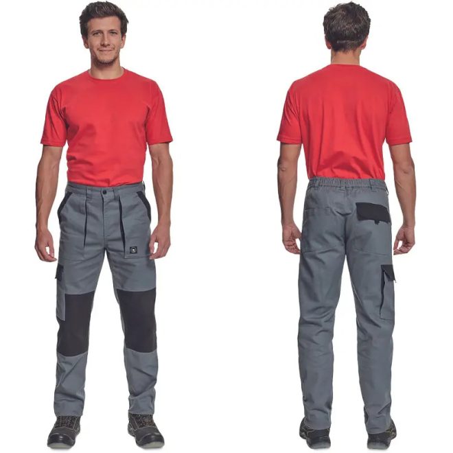 MV Cerva Max Neo munkavédelmi nadrág derekas 260g/m2 sötétszürke 58, 0352007361058