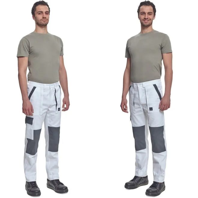 MV Cerva Max Neo munkavédelmi nadrág derekas 260g/m2 fehér 60, 0352007380060