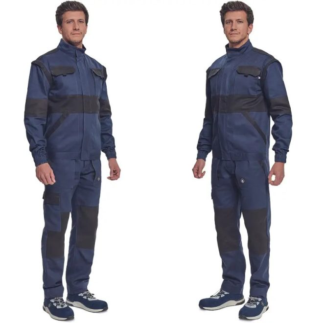 MV Cerva Max Neo munkavédelmi dzseki 2 az 1 ben 260g/m2 navy 60, 0351002541060