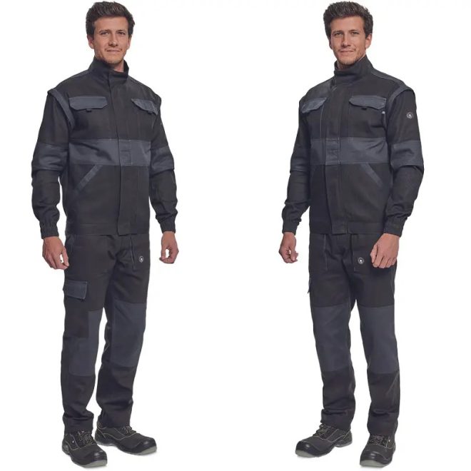 MV Cerva Max Neo munkavédelmi dzseki 2 az 1 ben 260g/m2 fekete 58, 0351002560058