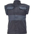 MV Cerva Max Neo munkavédelmi dzseki 2 az 1 ben 260g/m2 fekete 62, 0351002560062