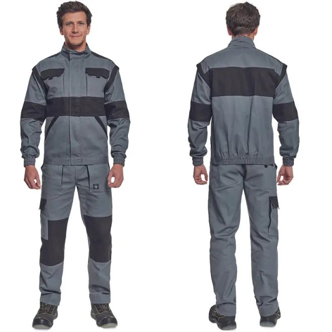 MV Cerva Max Neo munkavédelmi dzseki 2 az 1 ben 260g/m2 sötétszürke 46, 0351002561046