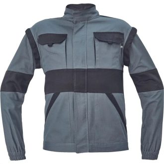   MV Cerva Max Neo munkavédelmi dzseki 2 az 1 ben 260g/m2 sötétszürke 56, 0351002561056