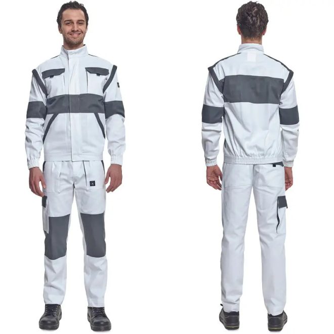 MV Cerva Max Neo munkavédelmi dzseki 2 az 1 ben 260g/m2 fehér 44, 0351002580044