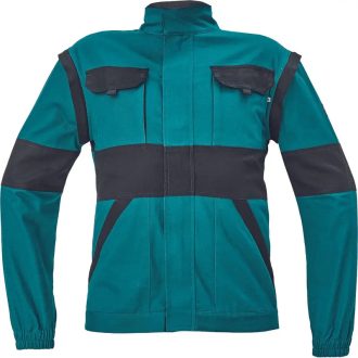   MV Cerva Max Neo munkavédelmi dzseki 2 az 1 ben 260g/m2 zöld 60, 0351002510060