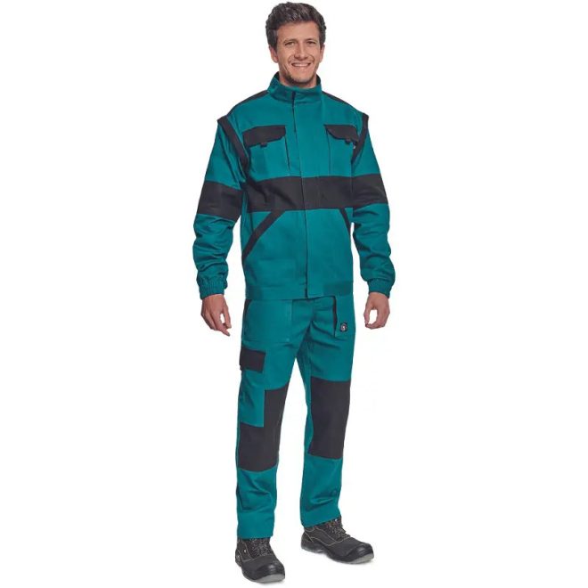 MV Cerva Max Neo munkavédelmi dzseki 2 az 1 ben 260g/m2 zöld 66, 0351002510066