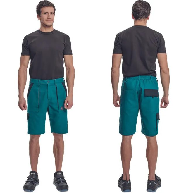 MV Cerva Max Neo munkavédelmi rövidnadrág zöld 44, 0357002510044