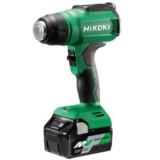   Hikoki akkus 18V, hőlégfúvó 30-550°C 0,6 kg, akku és töltő nélkül, papírdobozban, RH18DAW4Z