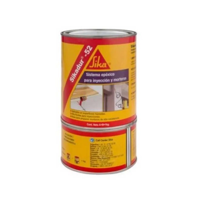 Sikadur-52 Injektion Normal injektáló műgyanta (AB komponens) 30kg, 707838