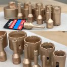 Lev Festa gyémánt körkivágó, átmérő 20mm, M14, kerámia, kő, 24790