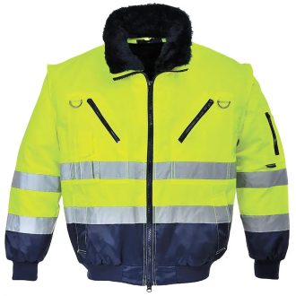   MV Portwest PJ50 jólláthatósági dzseki pilóta, sárga/navy 3XL, PJ50YNRXXXL
