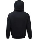 MV Portwest KS32 Pewter kapucnis pulóver fekete 2XL, KS32BKRXXL