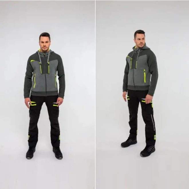 MV Portwest DX472 DX4 kapucnis pulóver szürke L, DX472MGRL