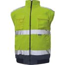 MV Cerva Clovelly jólláthatósági pilóta dzseki HV sárga/navy színben XL, 0301007172004