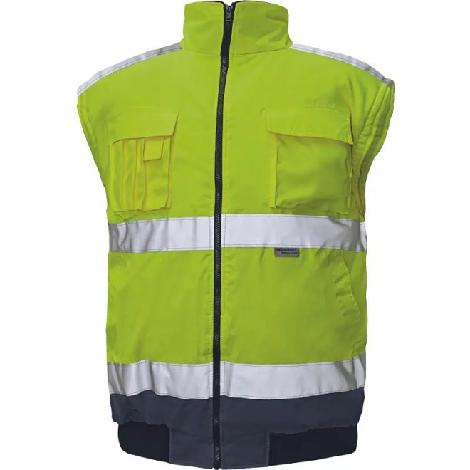 MV Cerva Clovelly jólláthatósági pilóta dzseki HV sárga/navy színben XL, 0301007172004