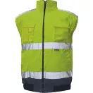 MV Cerva Clovelly jólláthatósági pilóta dzseki HV sárga/navy színben 3XL, 0301007172006