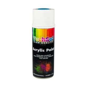   Tech Sol akril alapú festék spray 400ml égkék sötét RAL 5015, TS5015