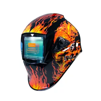   Smart-Optics YOGA Automata hegesztő fejpajzs DIN5-13, 4 szenzoros, Fire, MMA-MIG/MAG-TIG, FEJPAJZS YOGA4 FIRE