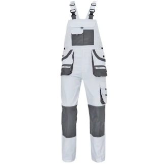   MV Cerva Fridrich&Fridrich BE-01-004 munkavédelmi kertésznadrág (86) fehér/szürke 48, 0302016886048