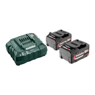   Metabo akkumulátor szett 2db 18V 4,0Ah Li-Power +ASC 55 töltő, 685050000