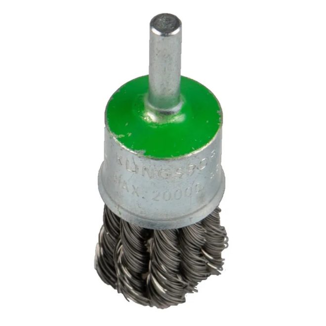 Klingspor csapos ecsetkefe, acél 19x70x6-0,35x25mm, fonott- BPS 600 Z- fém, inox, 358333