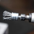 Klingspor csapos ecsetkefe, acél 19x70x6-0,35x25mm, fonott- BPS 600 Z- fém, inox, 358333