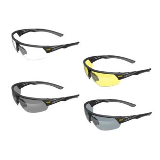   Esab WeldOps XF-400 védőszemüveg, fúráshoz, forgácsolásoláshoz, fémmegmunkáláshoz, borostyánsárga, 0700012049