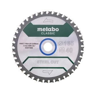   Metabo körfűrészlap 165x20mm FZ/FA 4° STEEL CUT/SANDWICH PANEL - CLASSIC,acél- vagy alulemezes szendvicspanel, 628273000