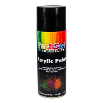   Tech Sol akril alapú festék spray 400ml rubinvörös RAL 3003, TS3003