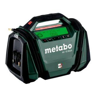   Metabo akkus 18V kompresszor 16l/min 11 bar, AK 18 MULTI, akku és töltő nélkül, 600794850