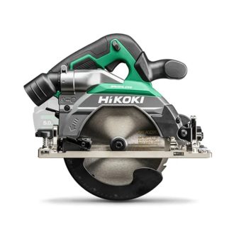   Hikoki akkus 18V szénkefementes körfűrész 165mm; 4500 ford/perc alapgép, akku és töltő nélkül, Hitboxban, C1806DBW2Z