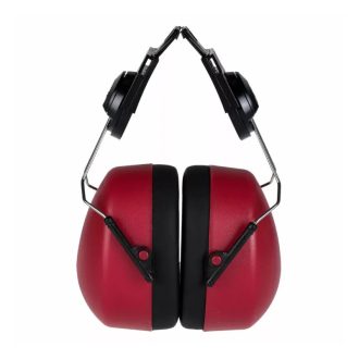 MV Portwest PW42 fültok sisakra piros, PW-PW42RER