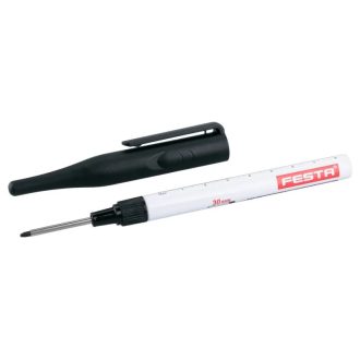   Lev alkoholos furatjelölő filc extra hosszú heggyel, fehér, 13248