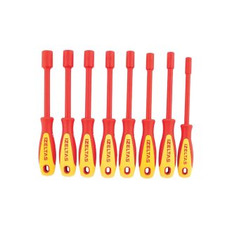   Izeltas nyeles dugókulcs készlet szigetelt, hatlapos, 1000V, 8 db-os, 6-7-8-9-10-11-12-13, 4773 00 8108