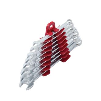   Izeltas csillag-villáskulcs készlet, hosszú szárú 8 db-os, 6-19, 15°, 0330 00 2108