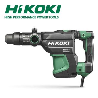   Hikoki fúró-vésőkalapács SDS-Max 1150W, ford. szabályzós; ütésszám:1.430 - 2.850/perc 2-11J 7,5kg, DH40MEY2WSZ